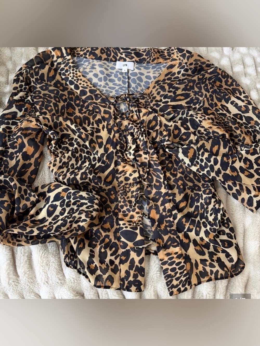 LPA animal blouse